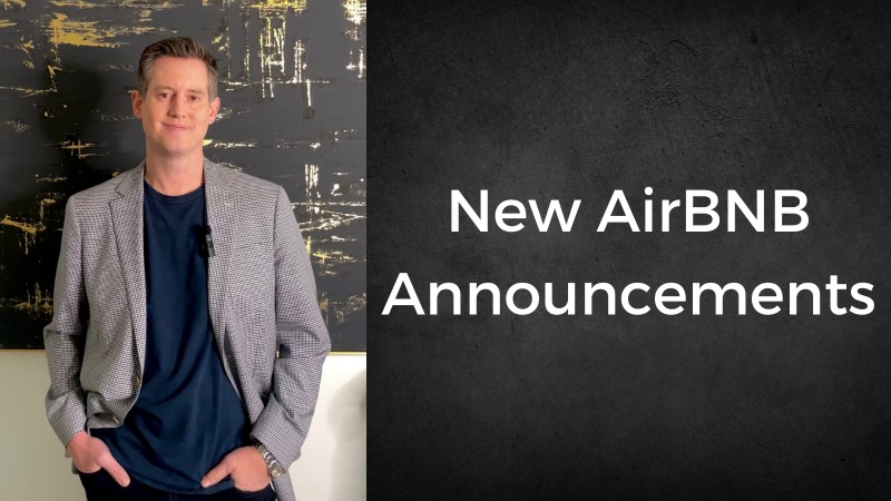 New AirBNB Announcements!